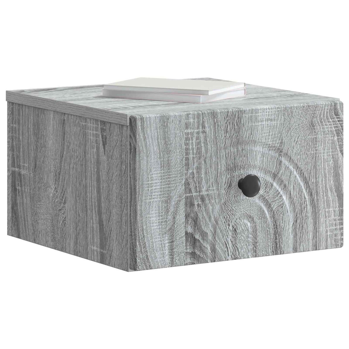Wall-Mounted Bedside Cabinet 2 pcs Grey Sonoma Engineered Wood
