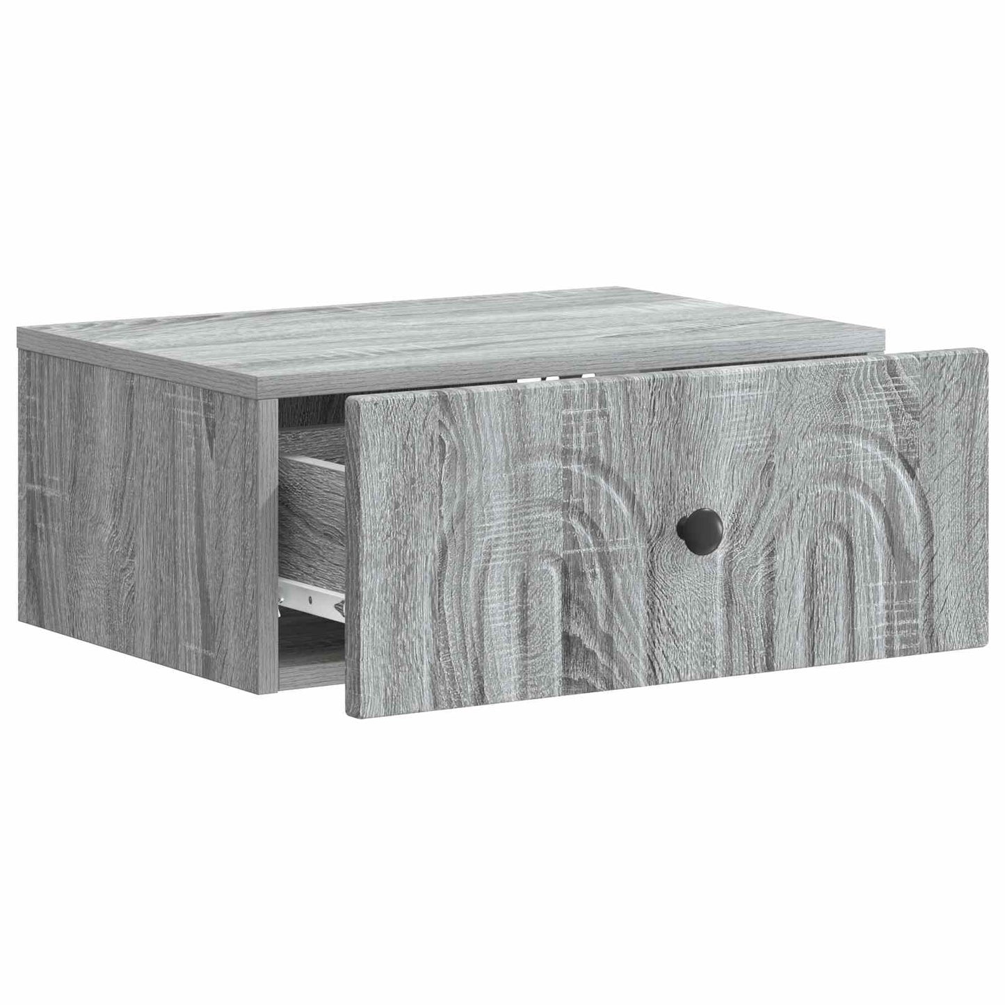 Wall-Mounted Bedside Cabinet 2 pcs Grey Sonoma Engineered Wood