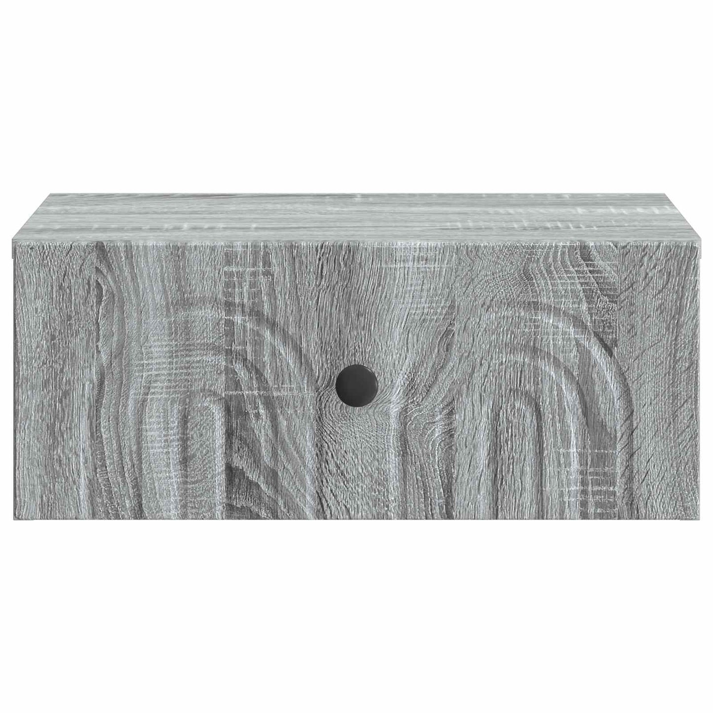 Wall-Mounted Bedside Cabinet 2 pcs Grey Sonoma