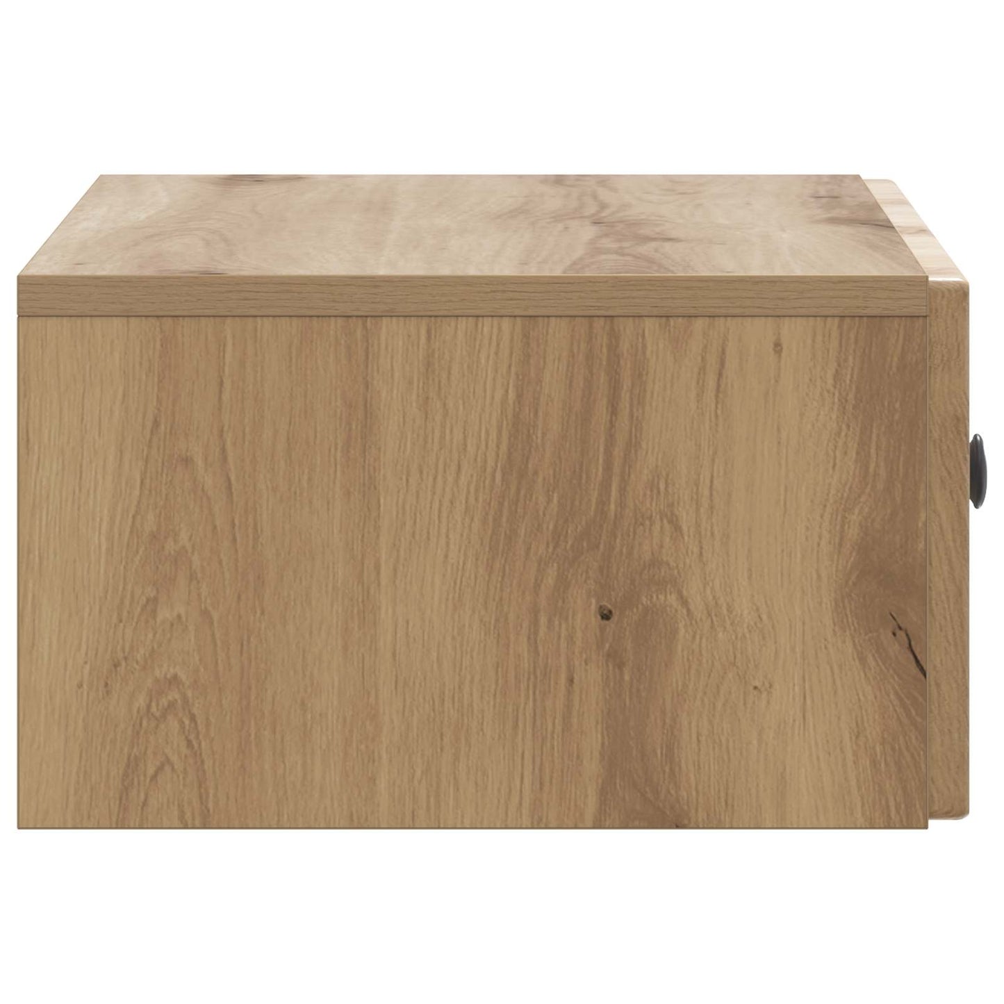 Wall-Mounted Bedside Cabinet 2 pcs Artisan Oak Engineered Wood