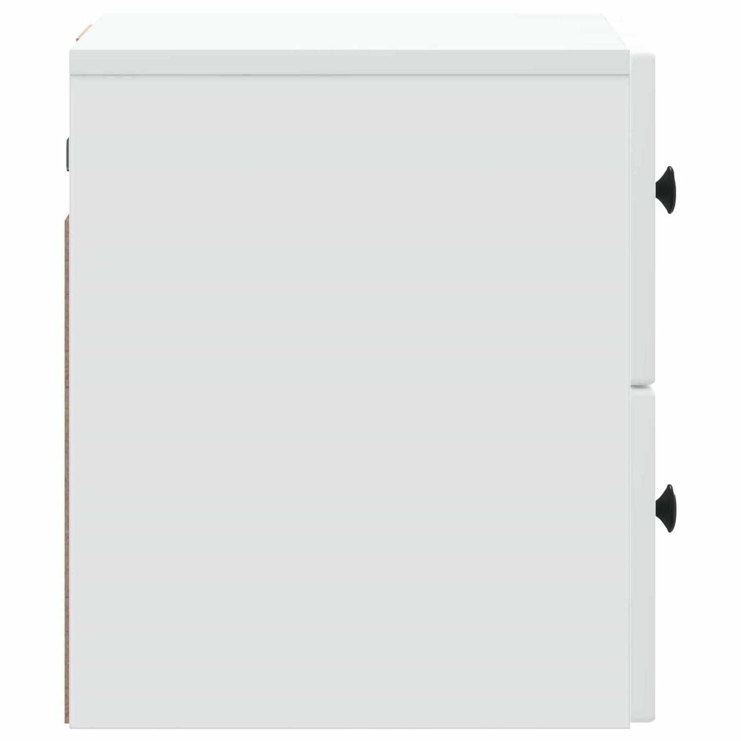 Wall-Mounted Bedside Cabinet 2 pcs White 33 x 34.5 x 40 cm