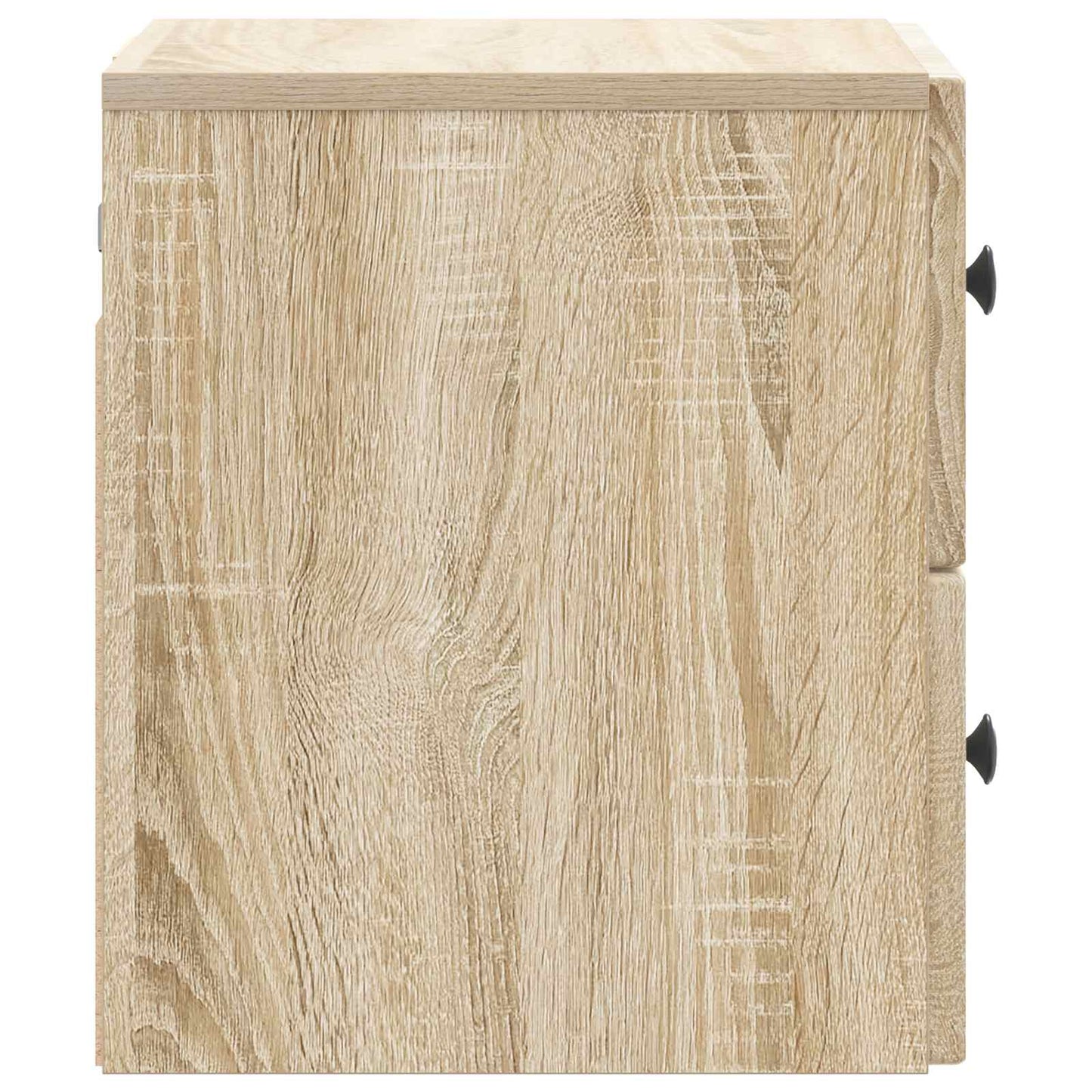 Wall-Mounted Bedside Cabinet 2 pcs Sonoma Oak 33 x 34.5 x 40 cm