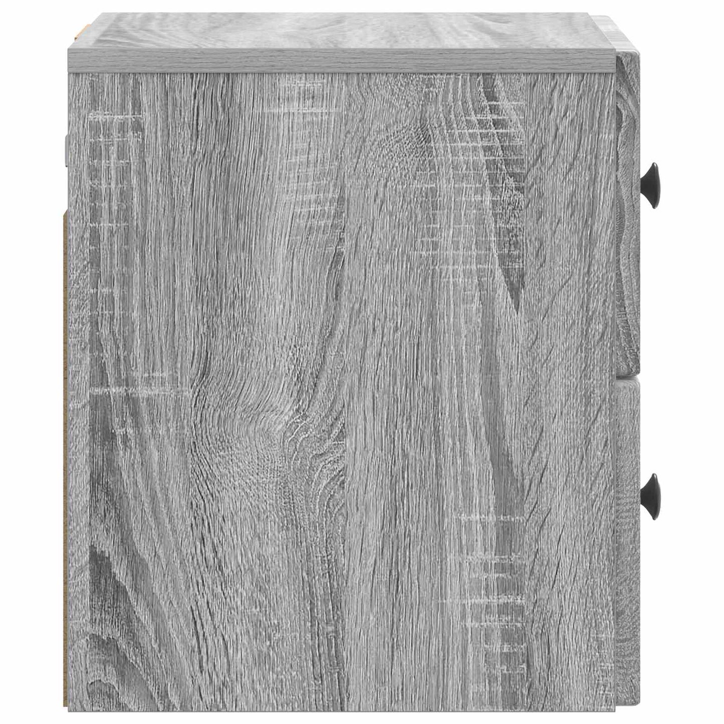 Wall-Mounted Bedside Cabinet 2 pcs Grey Sonoma Engineered Wood