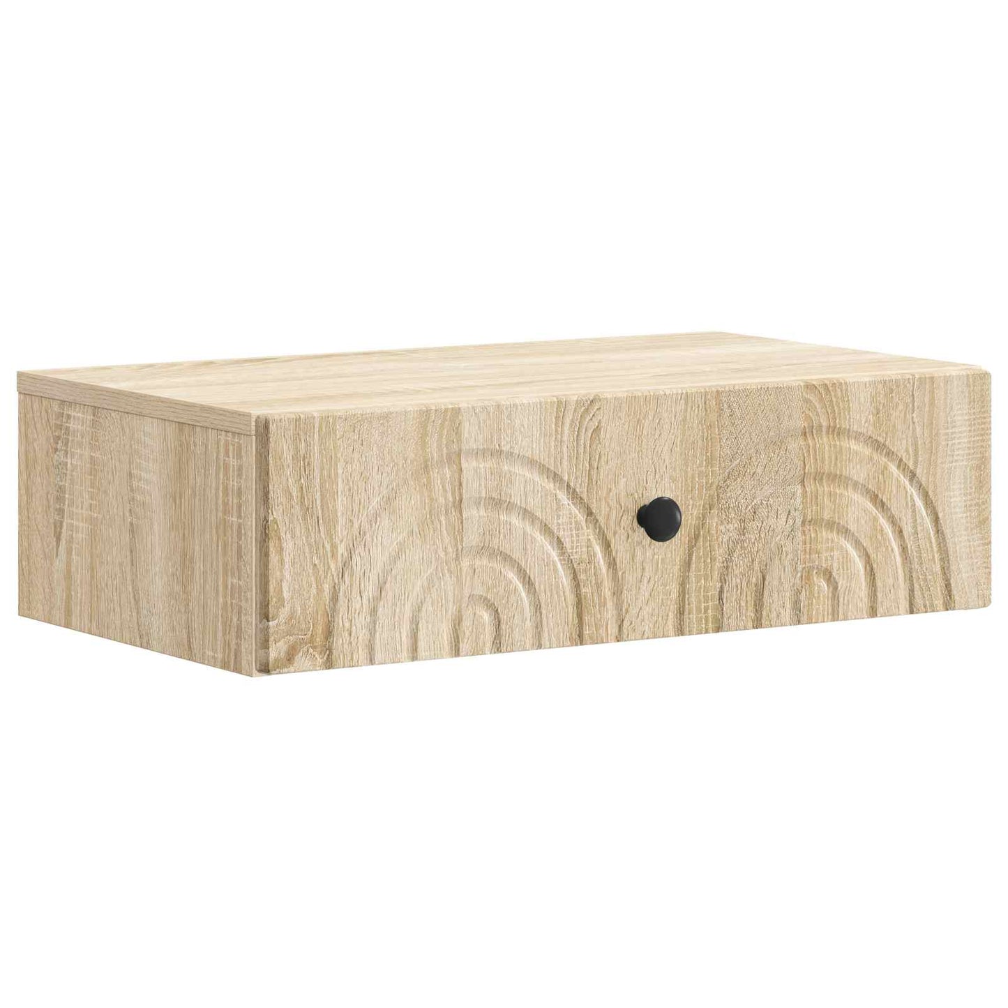 Wall-Mounted Side Table Sonoma Oak 59 x 34.5 x 17 cm