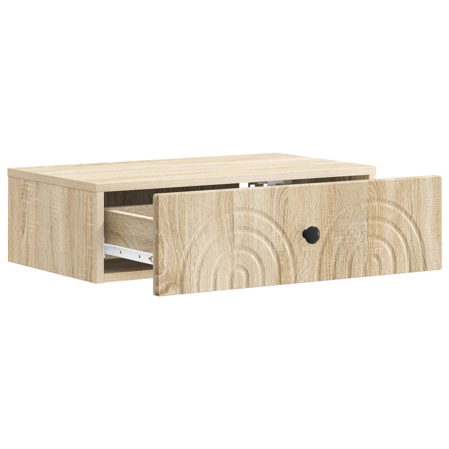 Wall-Mounted Side Table Sonoma Oak 59 x 34.5 x 17 cm