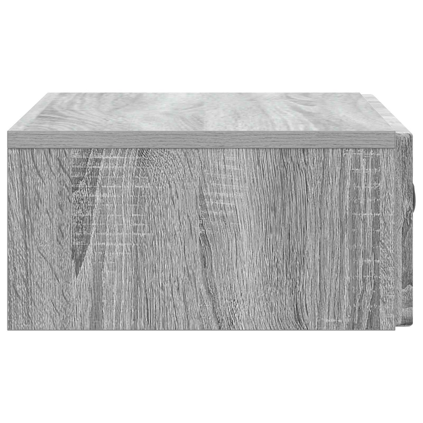 Wall-Mounted Side Table Grey Sonoma 59 x 34.5 x 17 cm