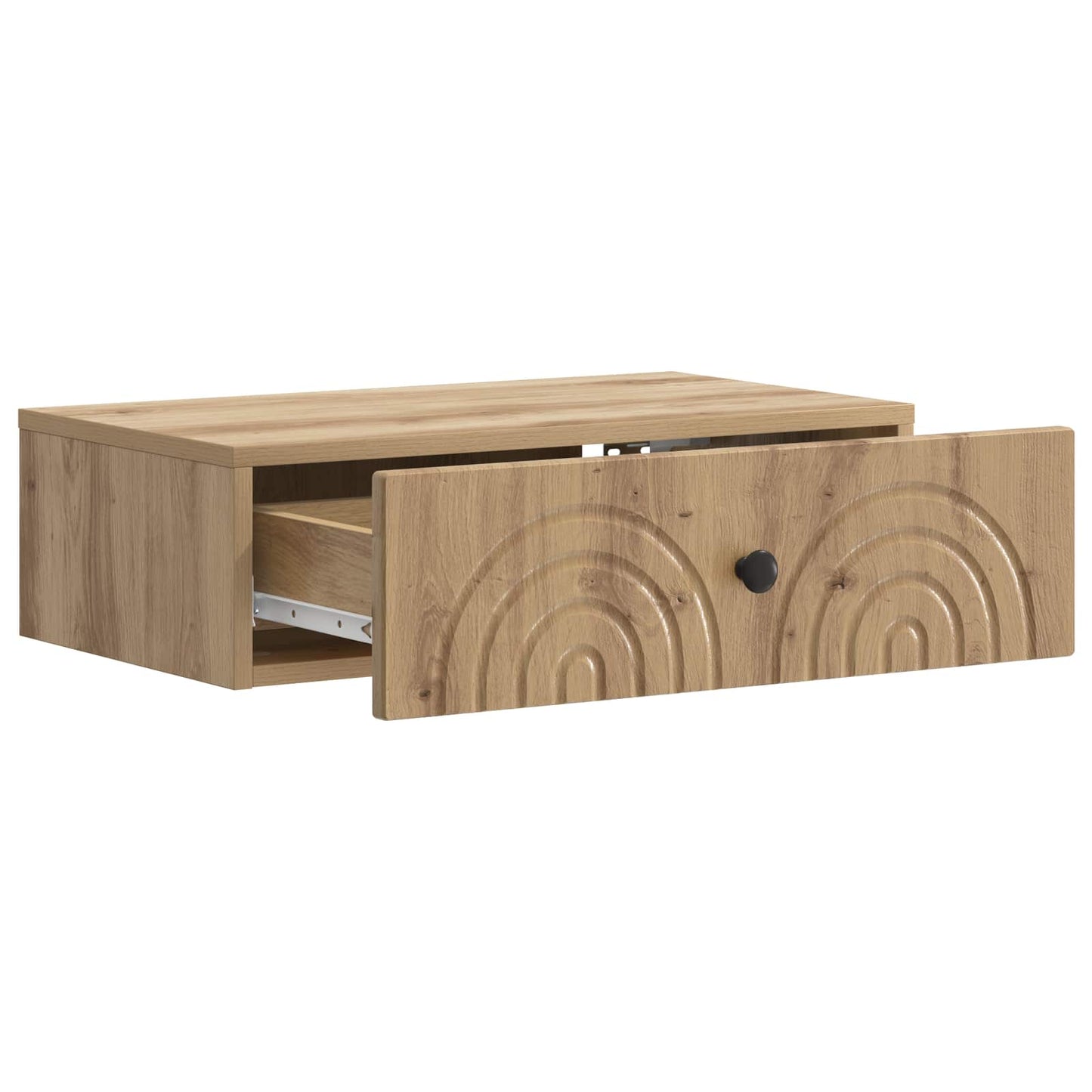 Wall-Mounted Side Table 59 x 34.5 x 17 cm Engineered Wood