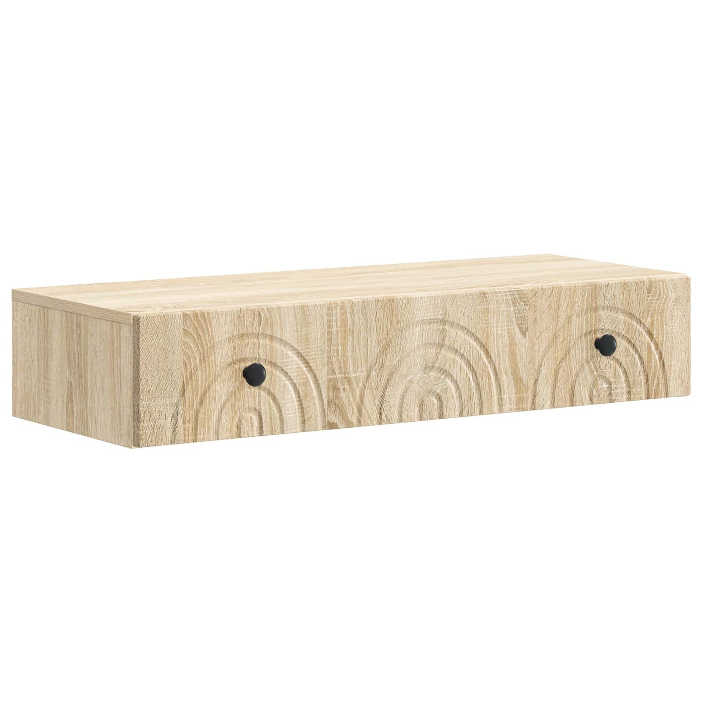 Wall-Mounted Side Table Sonoma Oak 87.5 x 34.5 x 17 cm