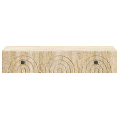 Wall-Mounted Side Table Sonoma Oak 87.5 x 34.5 x 17 cm