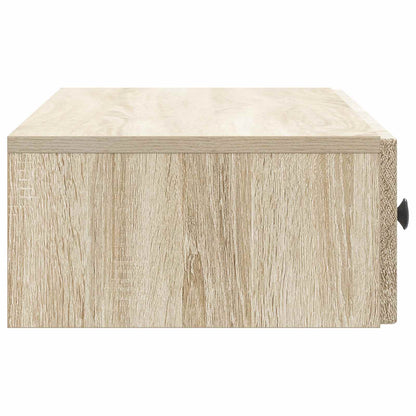 Wall-Mounted Side Table Sonoma Oak 87.5 x 34.5 x 17 cm