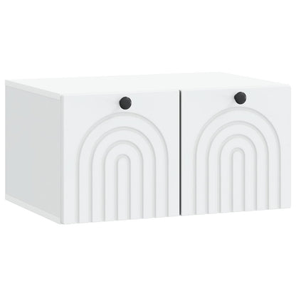 Wall-Mounted TV Cabinet White 59.5 x 41 x 30 cm Engineered Wood