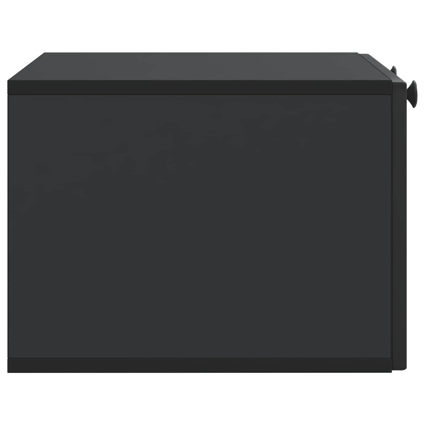 Wall-Mounted TV Cabinet Black 59.5 x 41 x 30 cm Engineered Wood