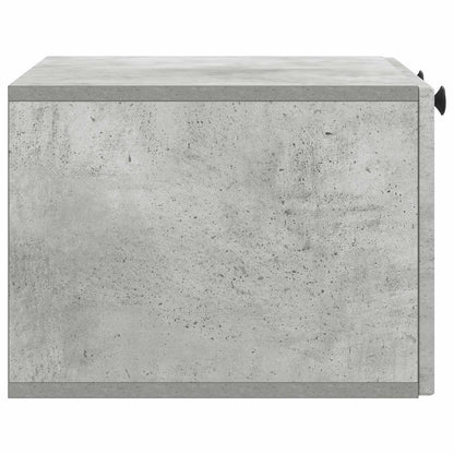 Wall-Mounted TV Cabinet Concrete Grey 59.5 x 41 x 30 cm
