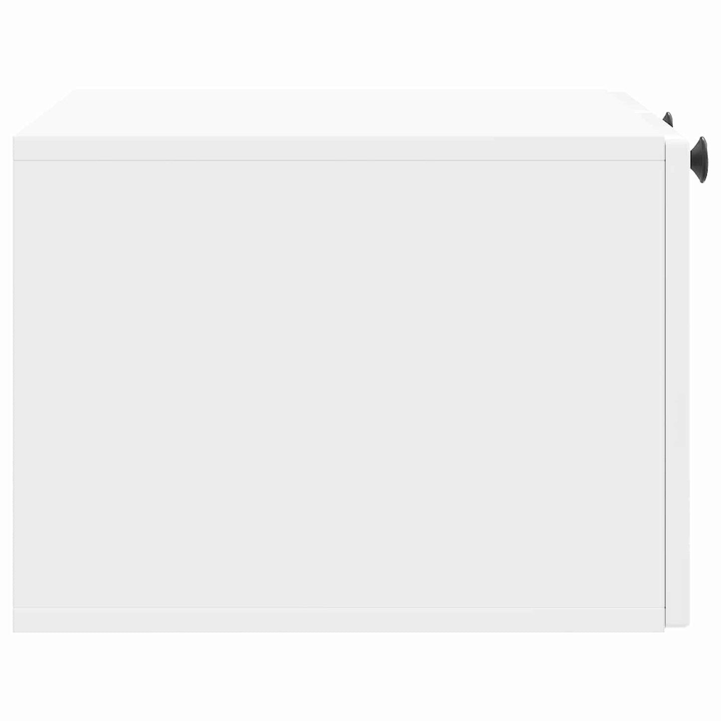 Wall-Mounted TV Cabinet High Gloss White 59.5 x 41 x 30 cm