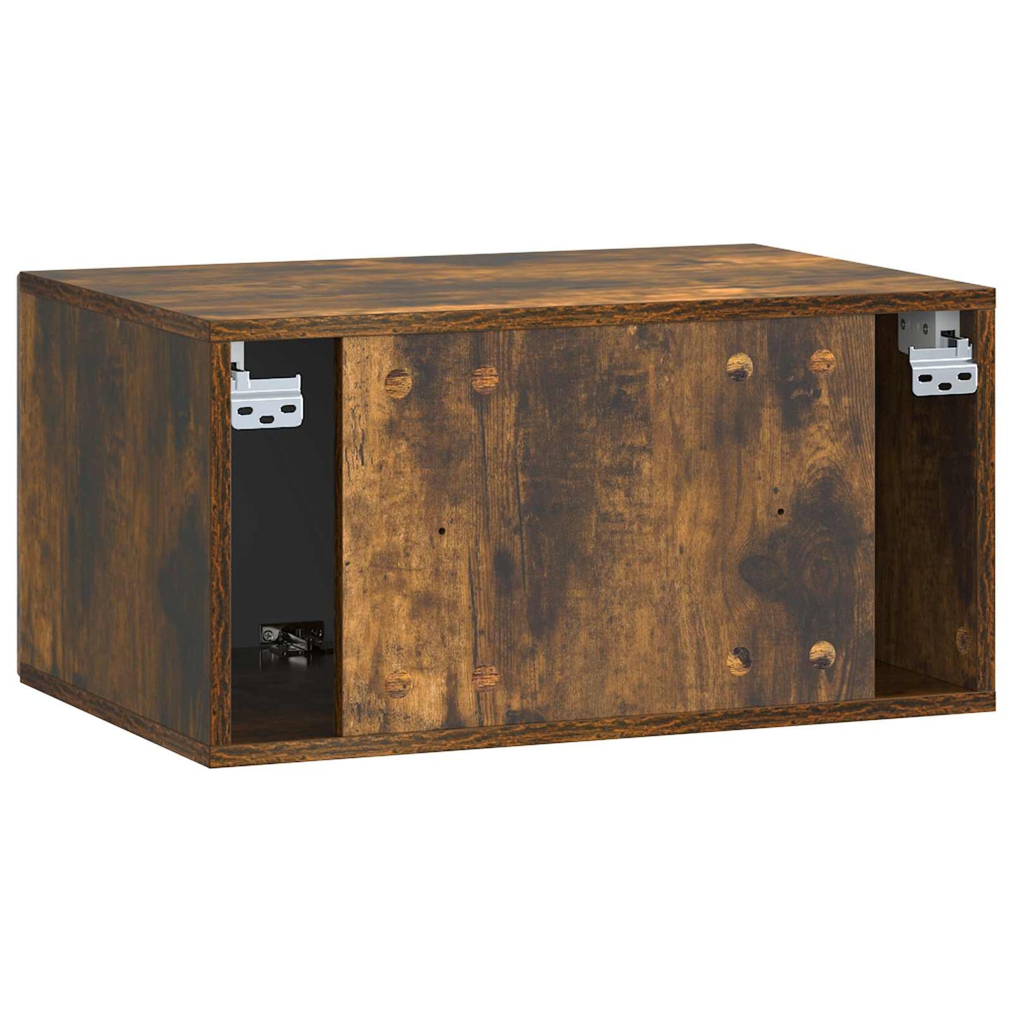 Wall-Mounted TV Cabinet Smoked Oak 59.5 x 41 x 30 cm