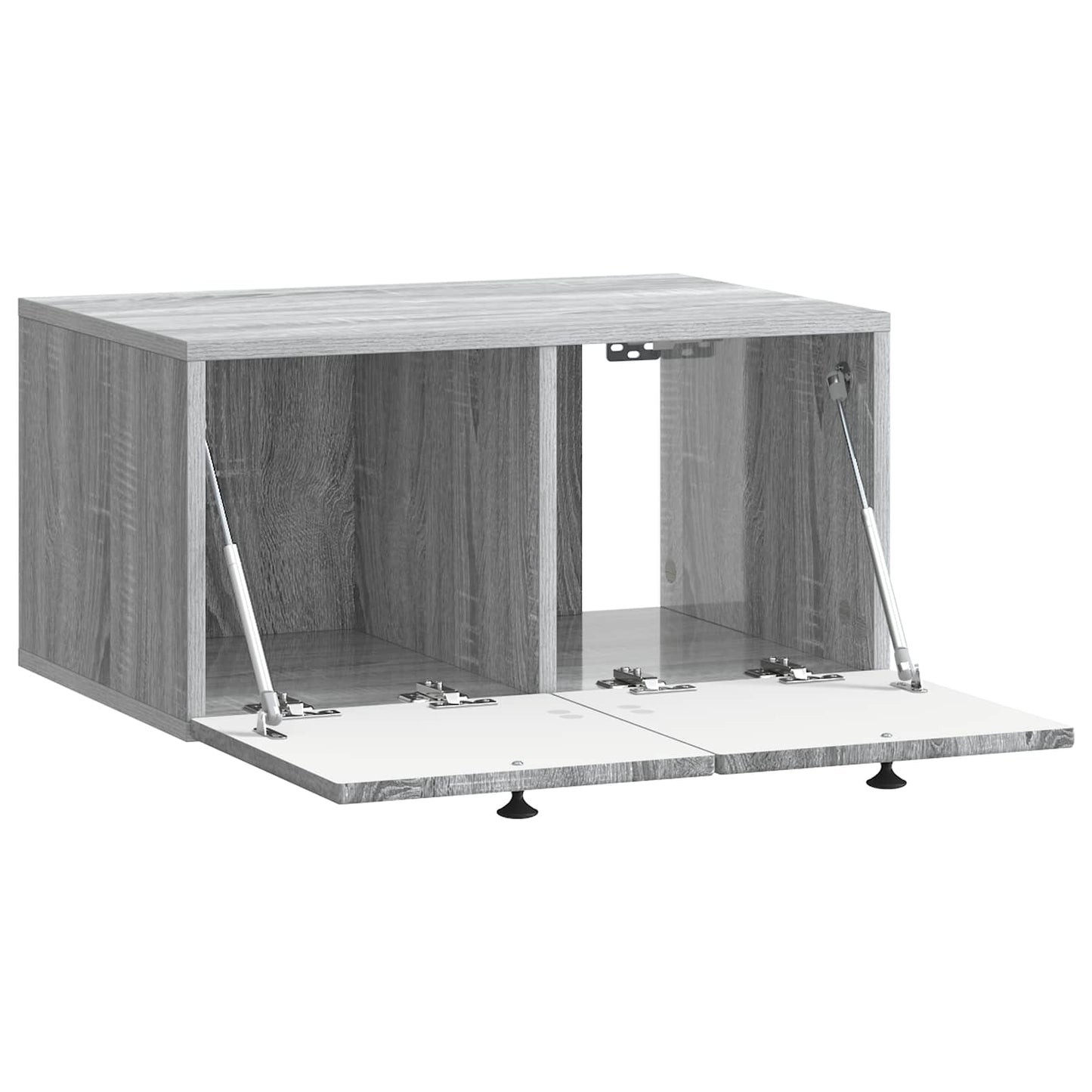 Wall-Mounted TV Cabinet Grey Sonoma 59.5 x 41 x 30 cm