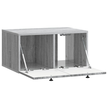 Wall-Mounted TV Cabinet Grey Sonoma 59.5 x 41 x 30 cm