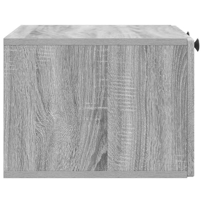 Wall-Mounted TV Cabinet Grey Sonoma 59.5 x 41 x 30 cm