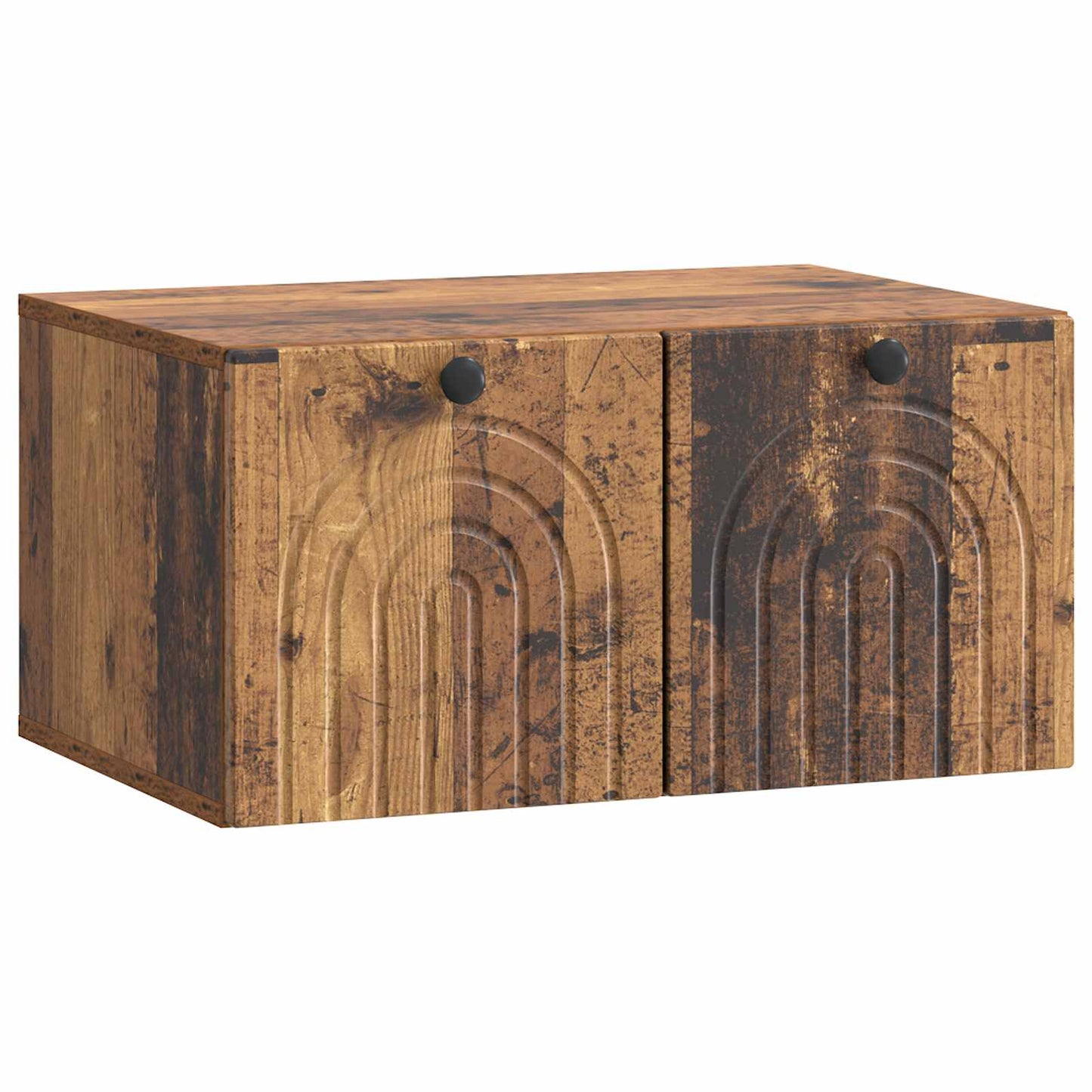 Wall-Mounted TV Cabinet Wall-mounted Old Wood 59.5 x 41 x 30 cm