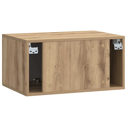Wall-Mounted TV Cabinet Artisan Oak 59.5 x 41 x 30 cm