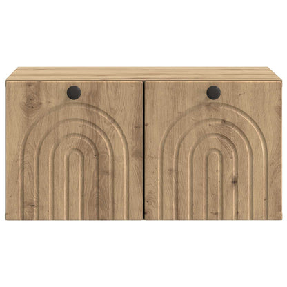 Wall-Mounted TV Cabinet Artisan Oak 59.5 x 41 x 30 cm