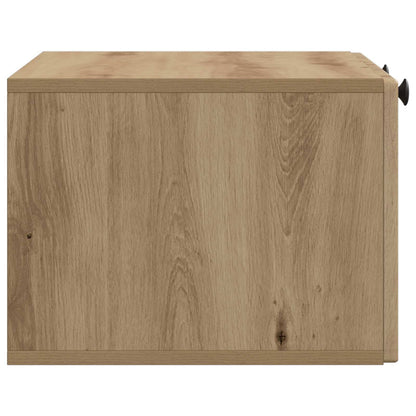 Wall-Mounted TV Cabinet Artisan Oak 59.5 x 41 x 30 cm