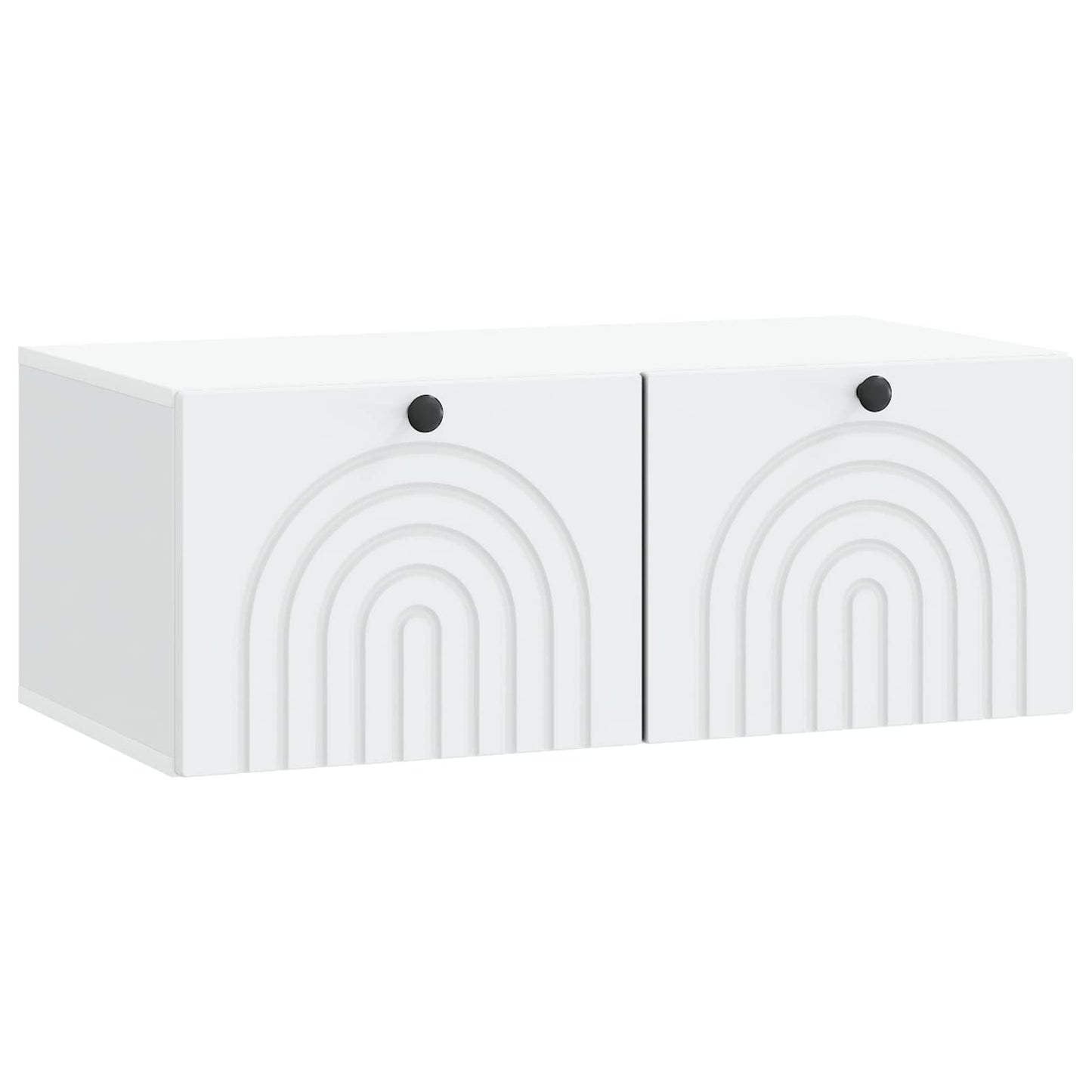 Wall-Mounted TV Cabinet White 78.5 x 41 x 30 cm Engineered Wood