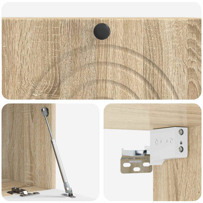 Wall-Mounted TV Cabinet Sonoma Oak 78.5 x 41 x 30 cm
