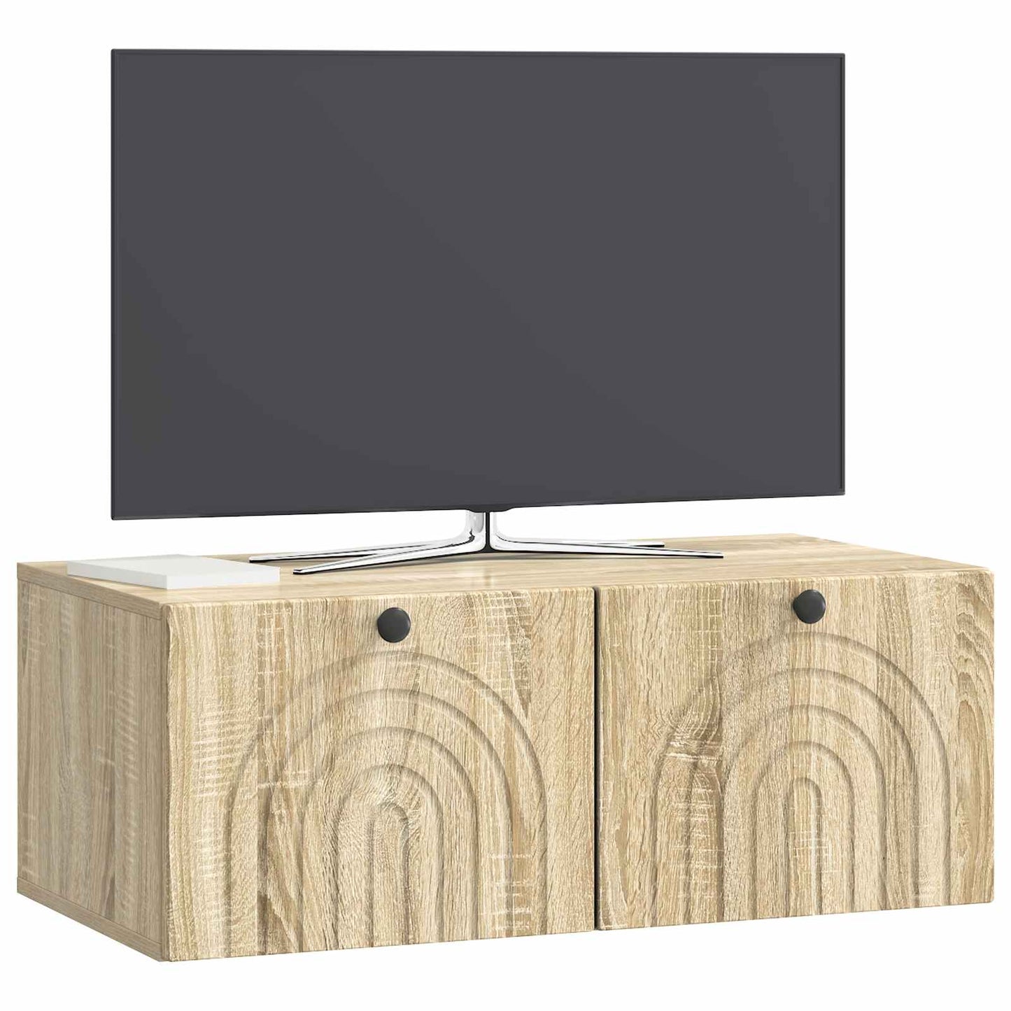 Wall-Mounted TV Cabinet Sonoma Oak 78.5 x 41 x 30 cm