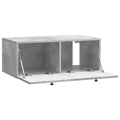 Wall-Mounted TV Cabinet Concrete Grey 78.5 x 41 x 30 cm