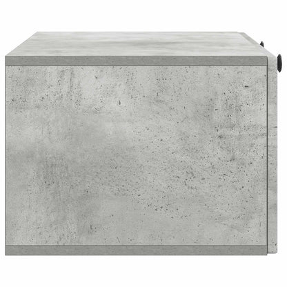 Wall-Mounted TV Cabinet Concrete Grey 78.5 x 41 x 30 cm