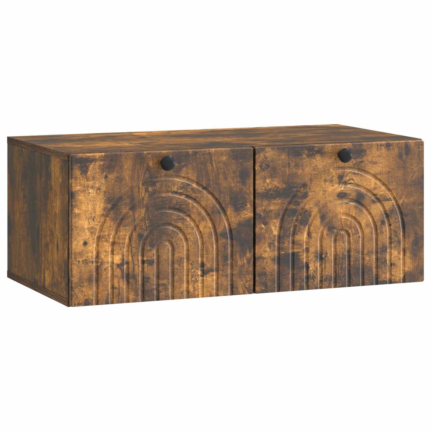 Wall-Mounted TV Cabinet Smoked Oak 78.5 x 41 x 30 cm