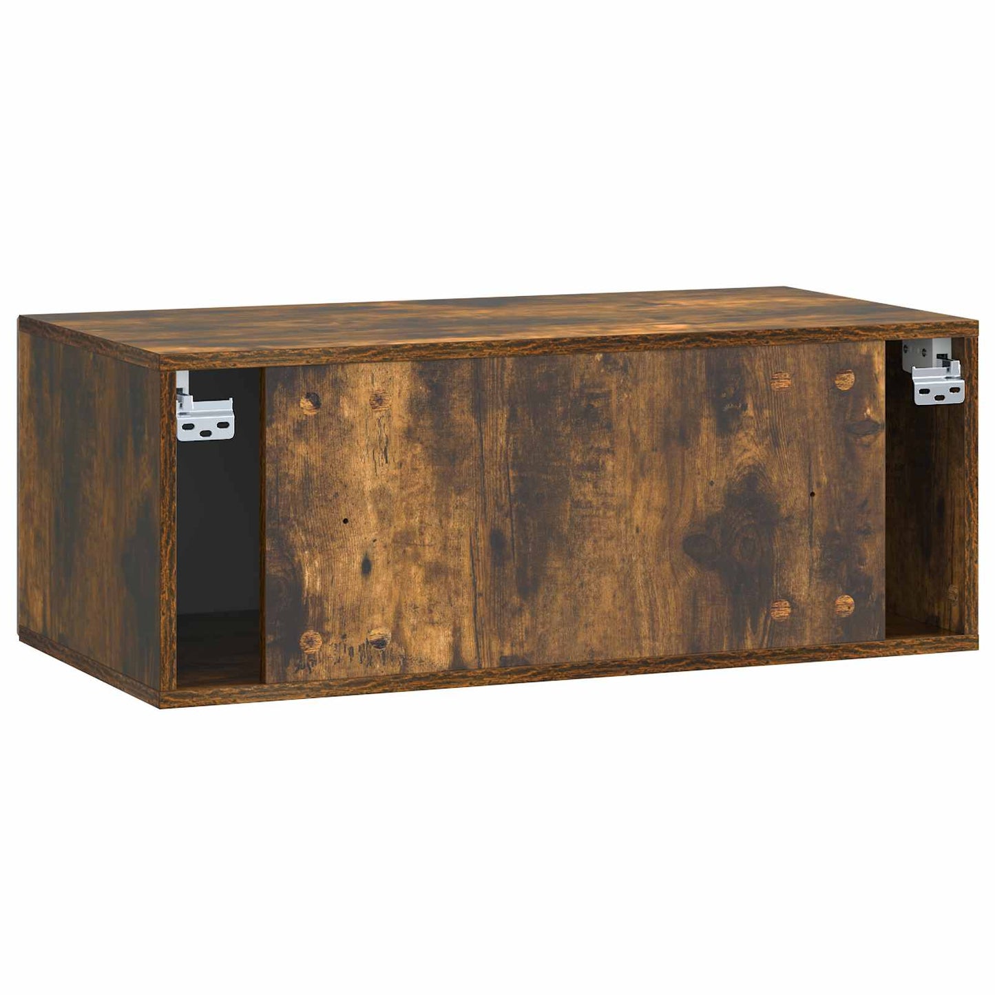 Wall-Mounted TV Cabinet Smoked Oak 78.5 x 41 x 30 cm