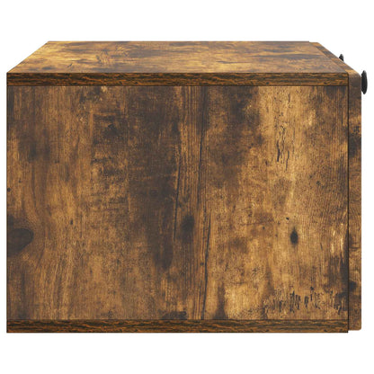 Wall-Mounted TV Cabinet Smoked Oak 78.5 x 41 x 30 cm