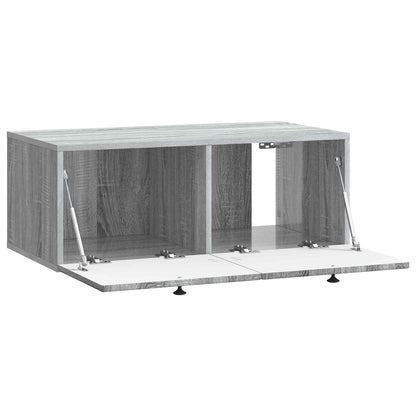 Wall-Mounted TV Cabinet Grey Sonoma 78.5 x 41 x 30 cm