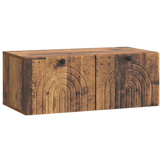 Wall-Mounted TV Cabinet Wall-mounted Old Wood 78.5 x 41 x 30 cm