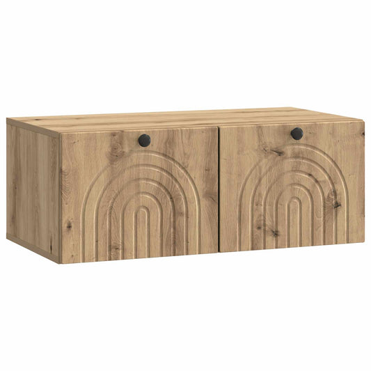 Wall-Mounted TV Cabinet Artisan Oak 78.5 x 41 x 30 cm