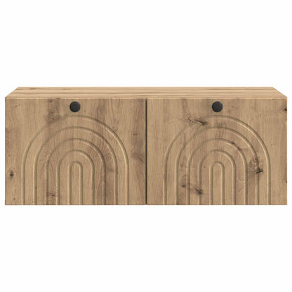 Wall-Mounted TV Cabinet Artisan Oak 78.5 x 41 x 30 cm