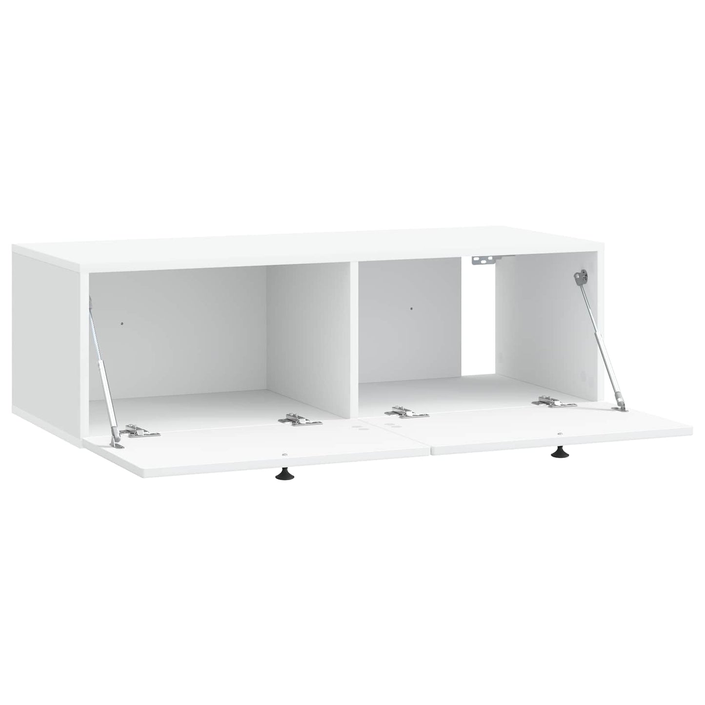 Wall-Mounted TV Cabinet White 99 x 41 x 30 cm Engineered Wood