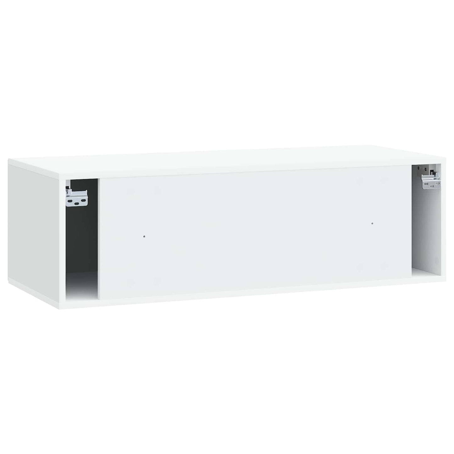Wall-Mounted TV Cabinet White 99 x 41 x 30 cm Engineered Wood