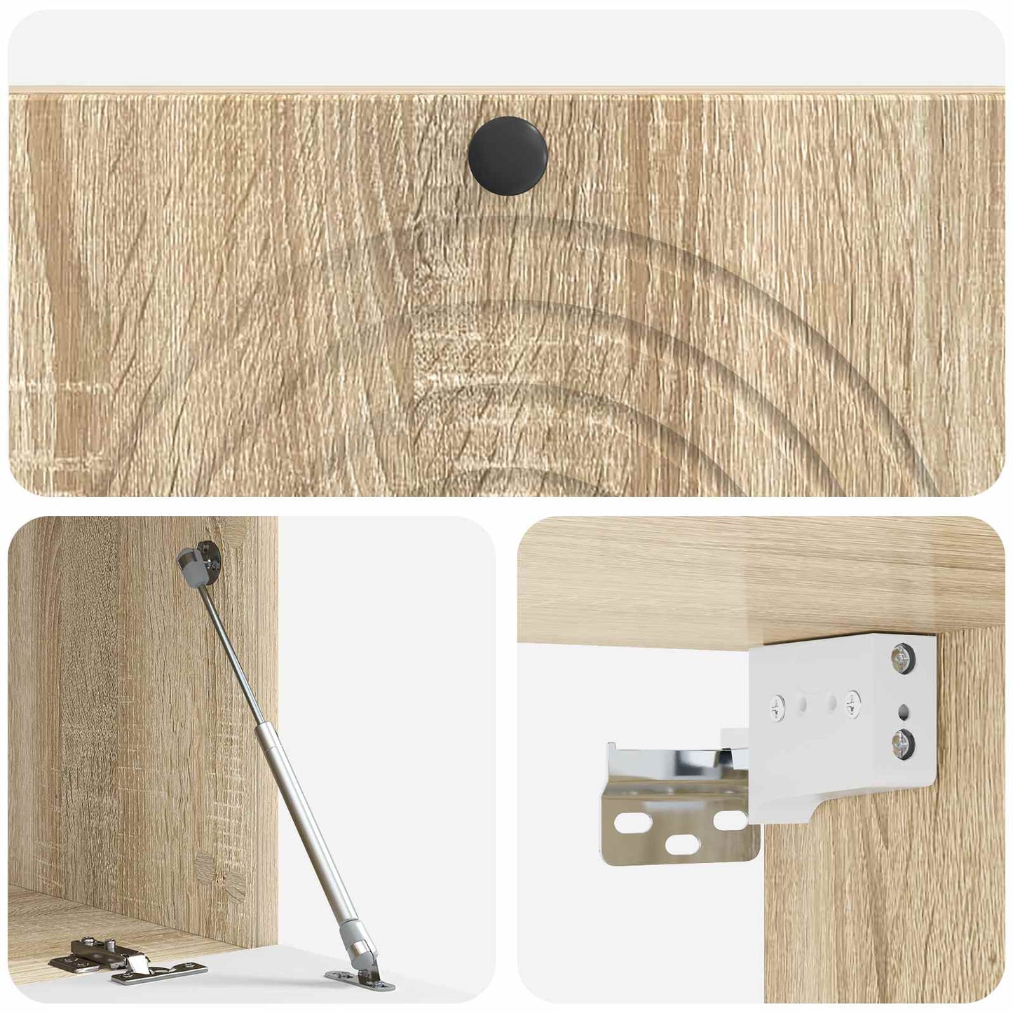 Wall-Mounted TV Cabinet Wall-mounted Sonoma Oak 98 x 41 x 30 cm