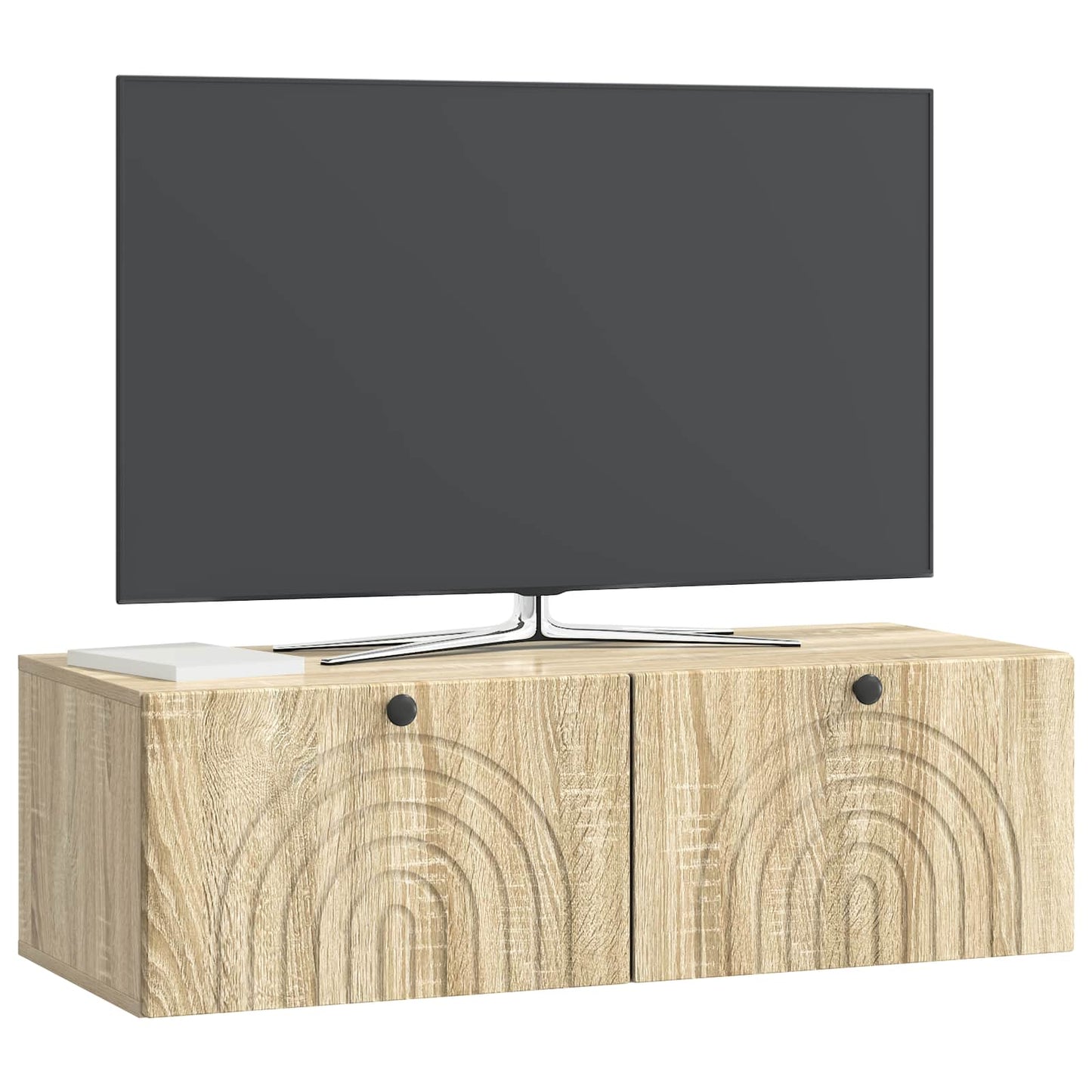 Wall-Mounted TV Cabinet Wall-mounted Sonoma Oak 98 x 41 x 30 cm
