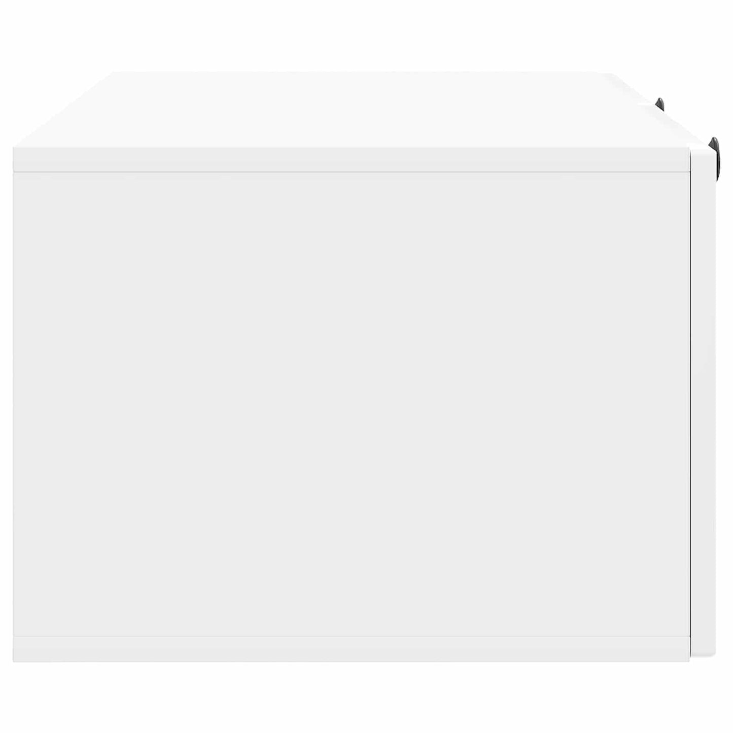 Wall-Mounted TV Cabinet High Gloss White 98 x 41 x 30 cm