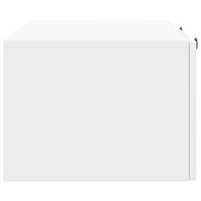 Wall-Mounted TV Cabinet High Gloss White 98 x 41 x 30 cm