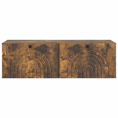Wall-Mounted TV Cabinet Wall-mounted Smoked Oak 99 x 41 x 30 cm