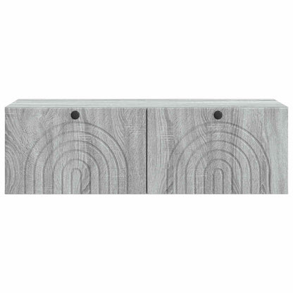Wall-Mounted TV Cabinet Grey Sonoma 99 x 41 x 30 cm