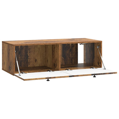 Wall-Mounted TV Cabinet Wall-mounted Old Wood 99 x 41 x 30 cm
