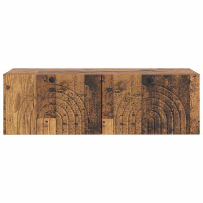 Wall-Mounted TV Cabinet Wall-mounted Old Wood 99 x 41 x 30 cm