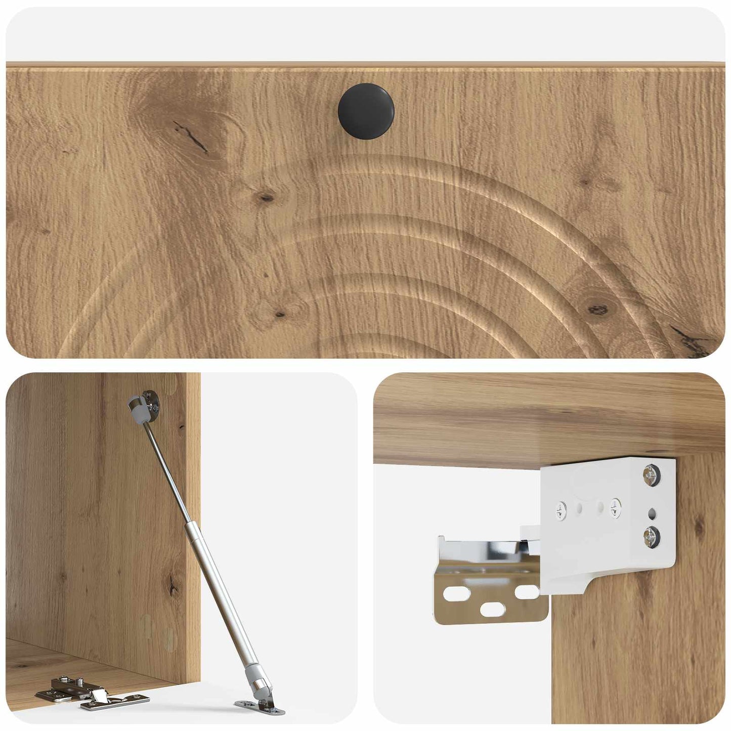 Wall-Mounted TV Cabinet Artisan Oak 99 x 41 x 30 cm