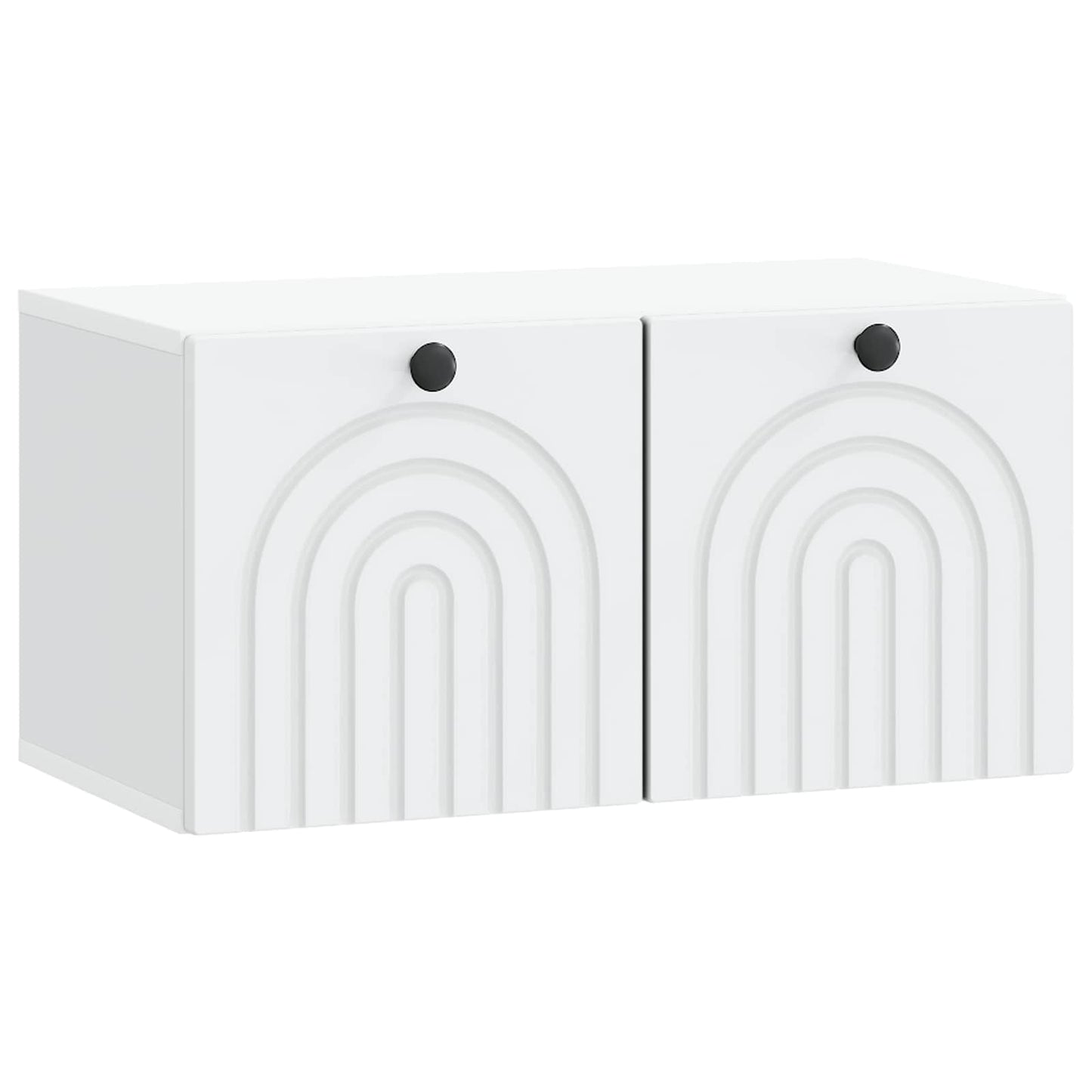Wall-Mounted TV Cabinet White 59.5 x 31 x 30 cm Engineered Wood